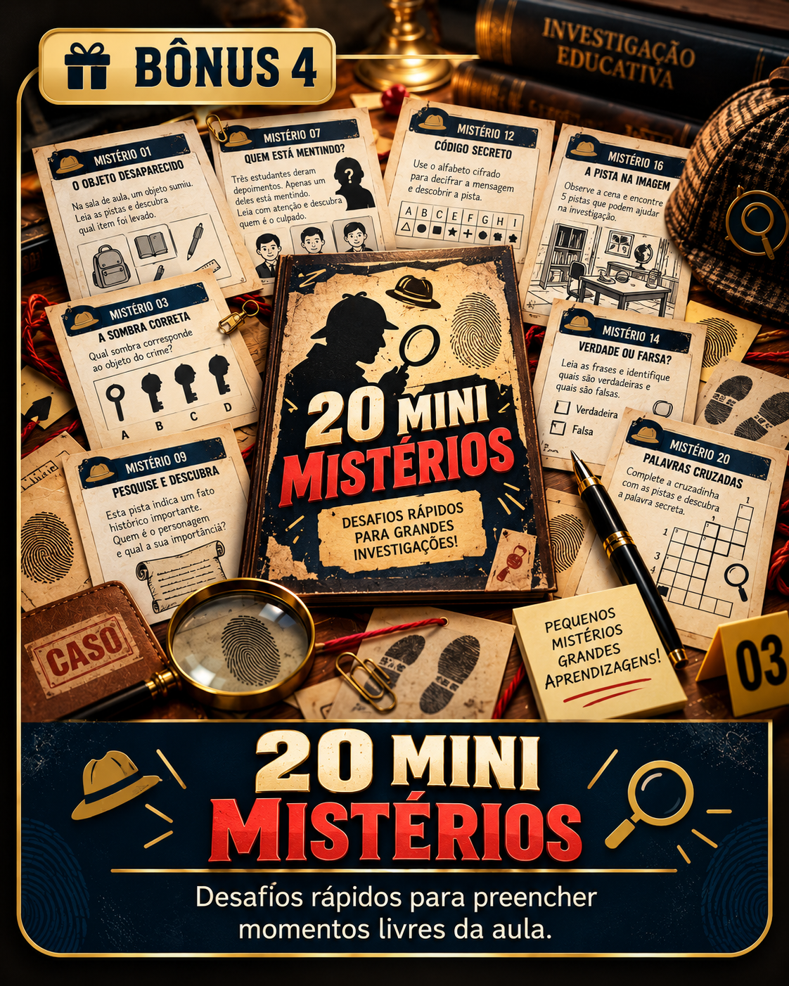 Bônus 4 - 20 Mini Mistérios